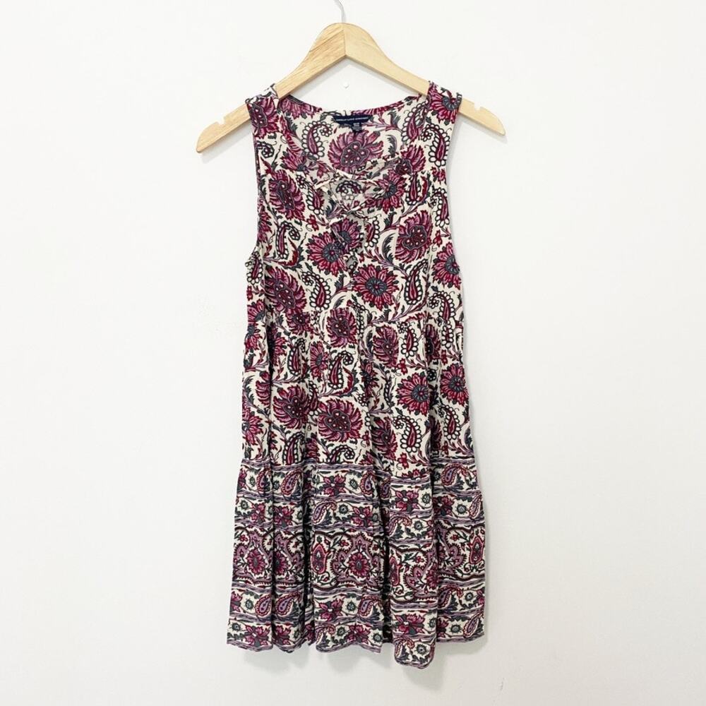 American Eagle Purple Floral Mini Dress Size XS